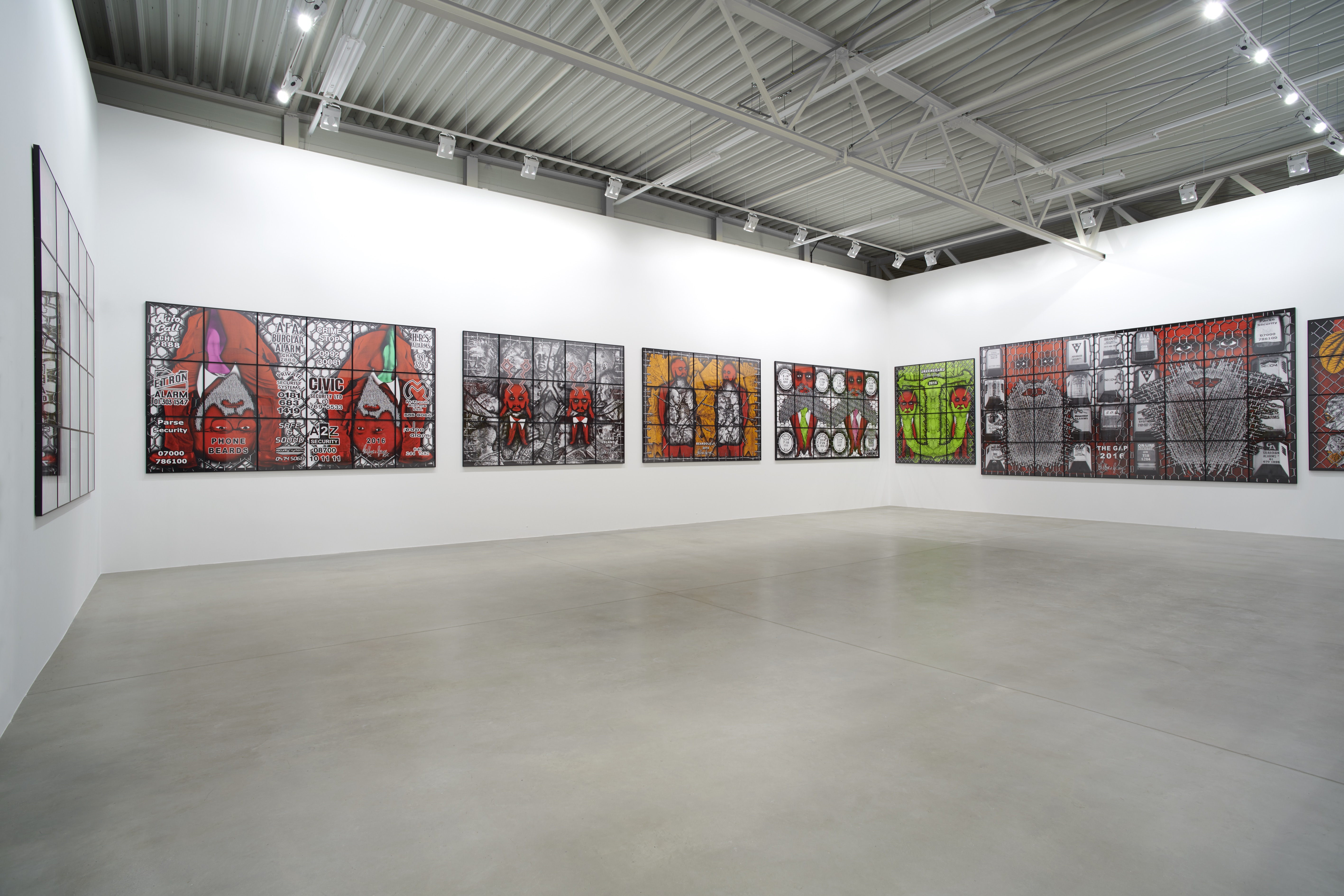 Gilbert & George | The Beard Pictures | Thaddaeus Ropac